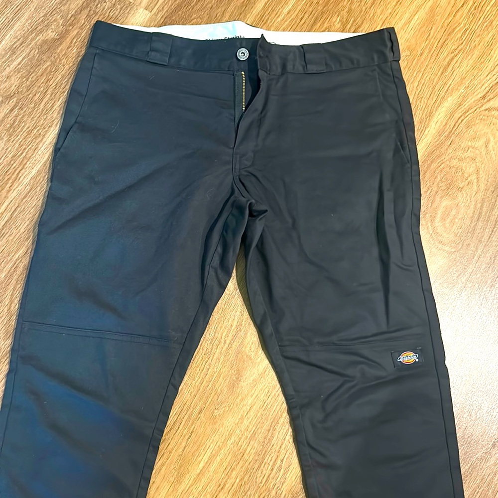 Dickies Double Knee Skinny Straight FLEX Pants 34 waist 30 inseam 33x30